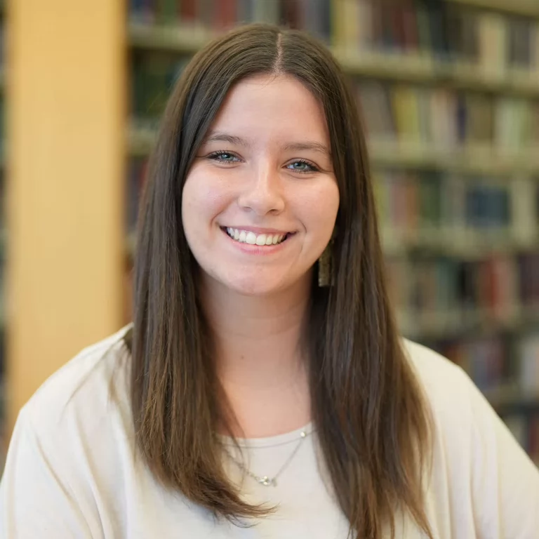 Student Clayre Rader.